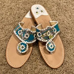 Vera Bradley Jack Rogers Sandals Size 8